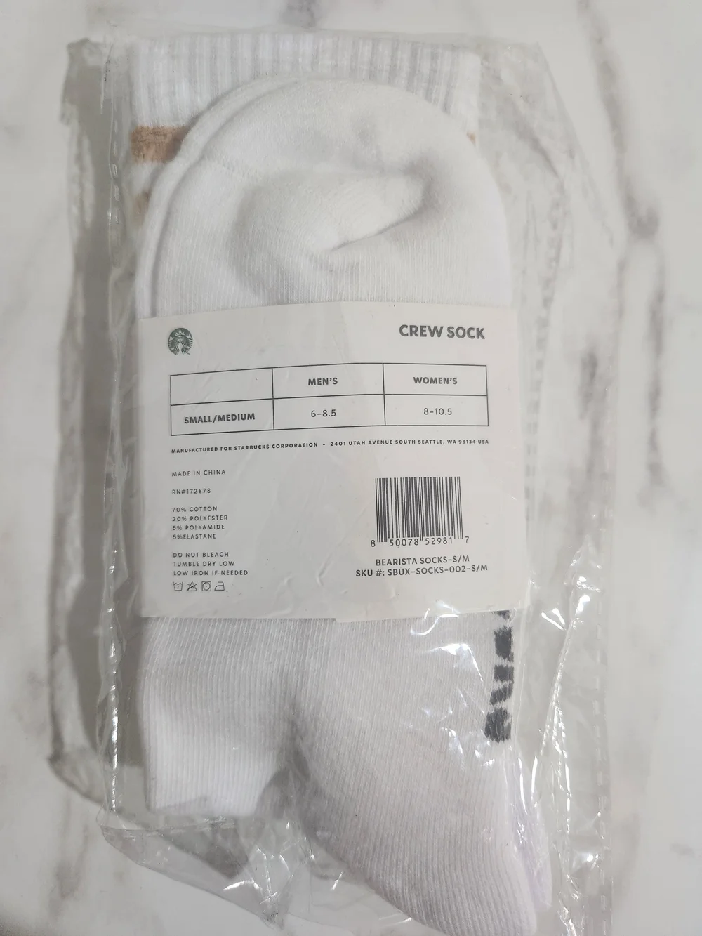 Starbucks Bearista Socks- Limited Edition